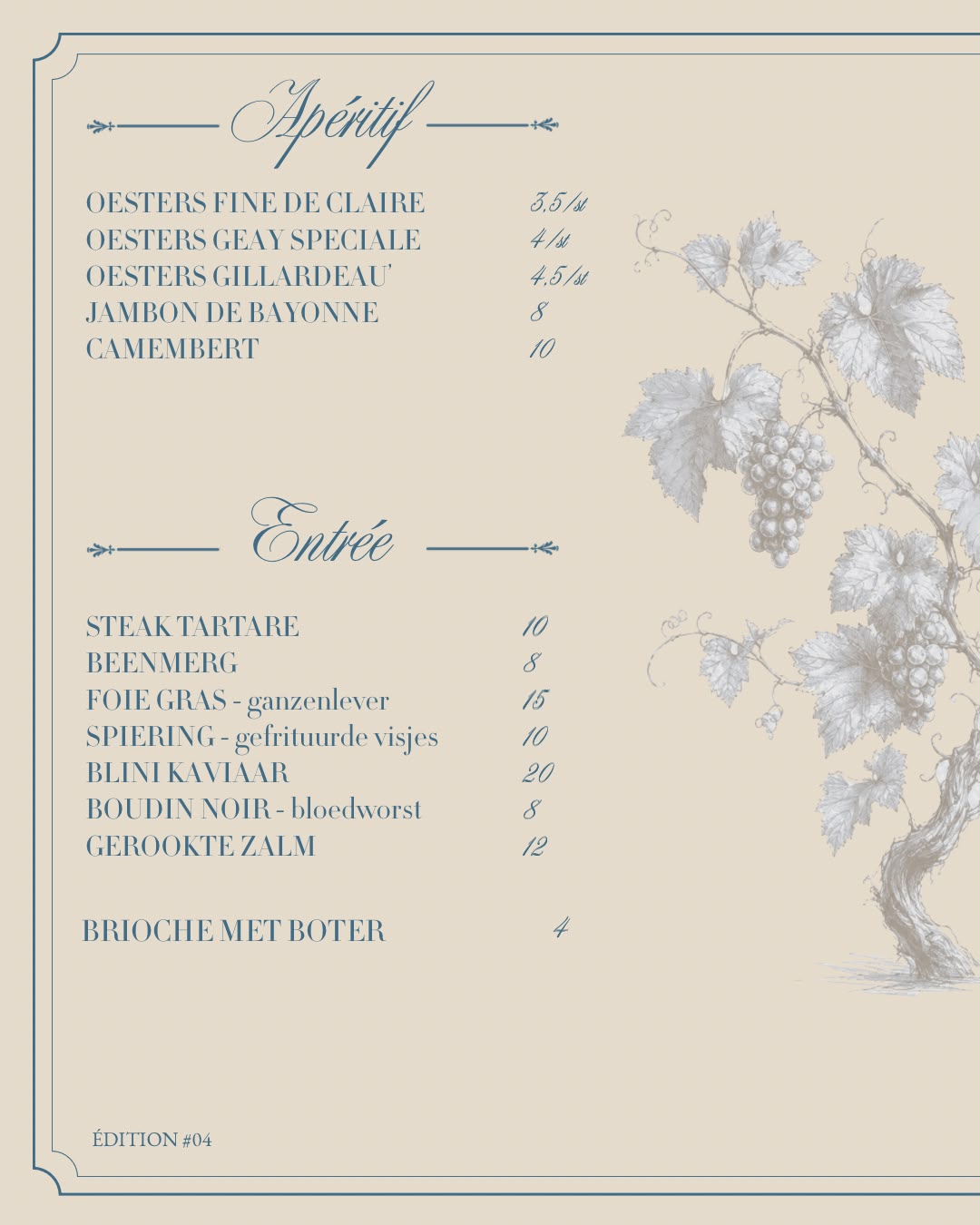 Menu Le bon dimanche x loewi pagina 1